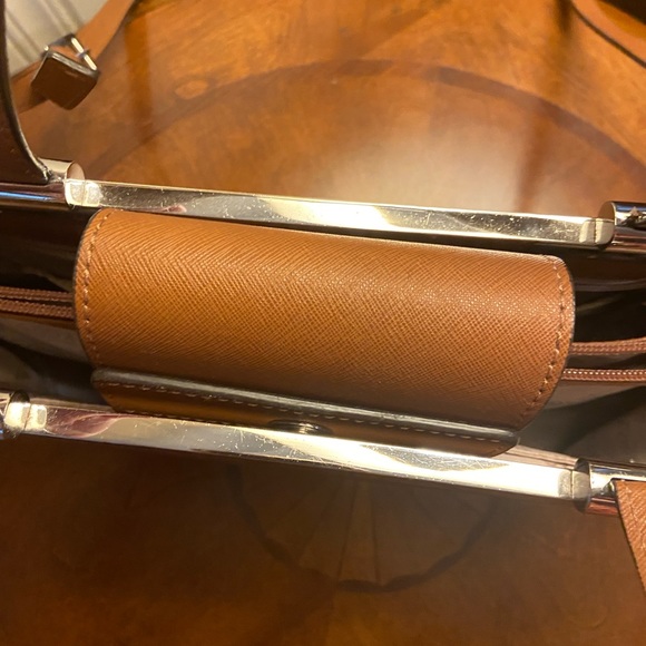 Michael Kors Tilda brown leather bag